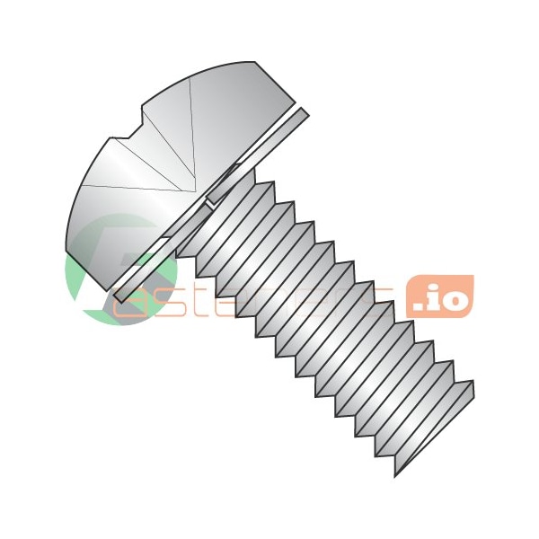 Newport Fasteners M3-0.50 x 6 mm Phillips Pan Machine Screw, Plain 18-8 Stainless Steel, 5000 PK 584805 - main